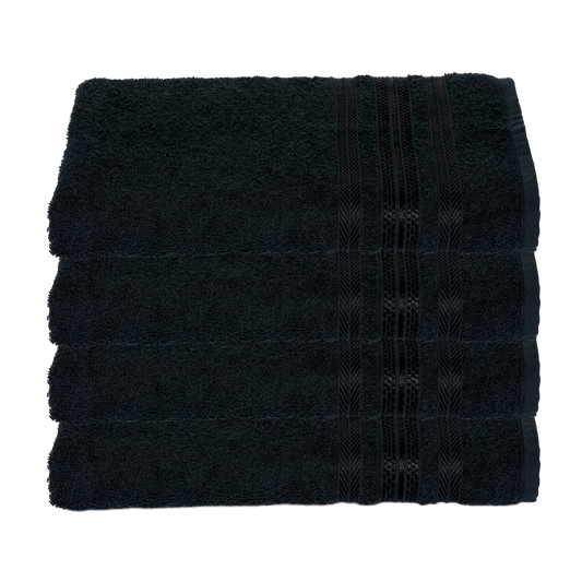 Toalha de rosto 100% algodão - 10 unidades (Mafratex)