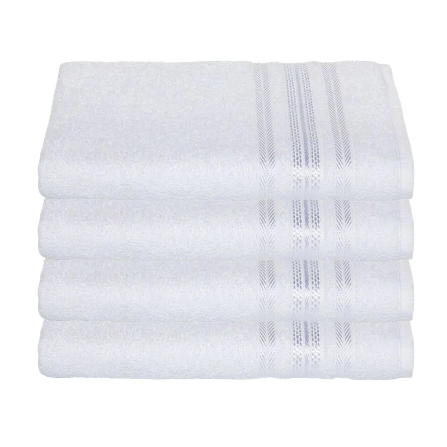 Toalha de rosto 100% algodão - 10 unidades (Mafratex)