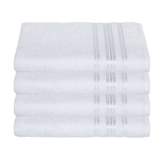 Toalha de rosto 100% algodão - 10 unidades (Mafratex)