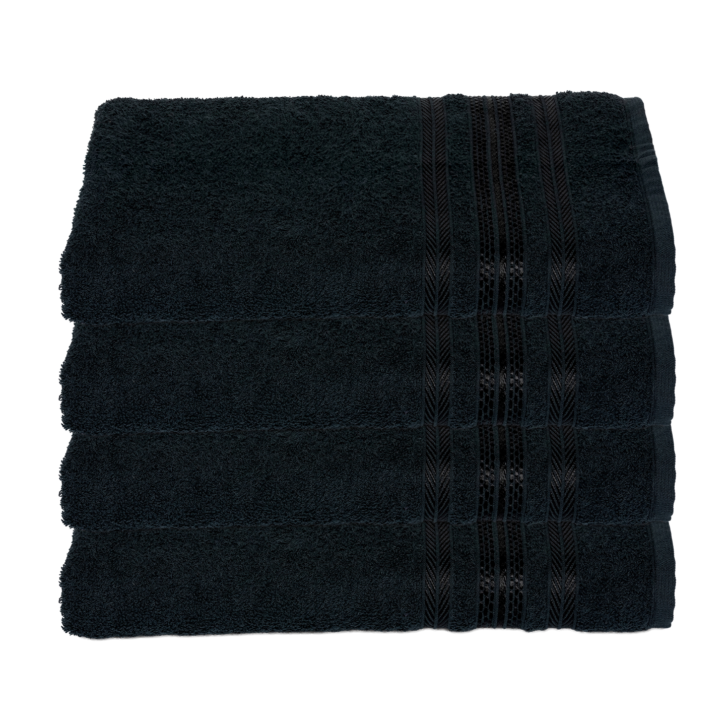 Toalha de rosto 100% algodão - 10 unidades (Mafratex)